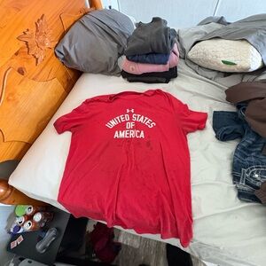 Red United States of America T-Shirt